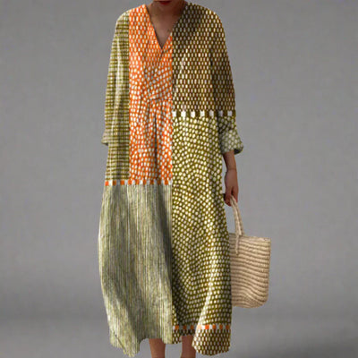 Tahlia | Elegant Geometric Dress