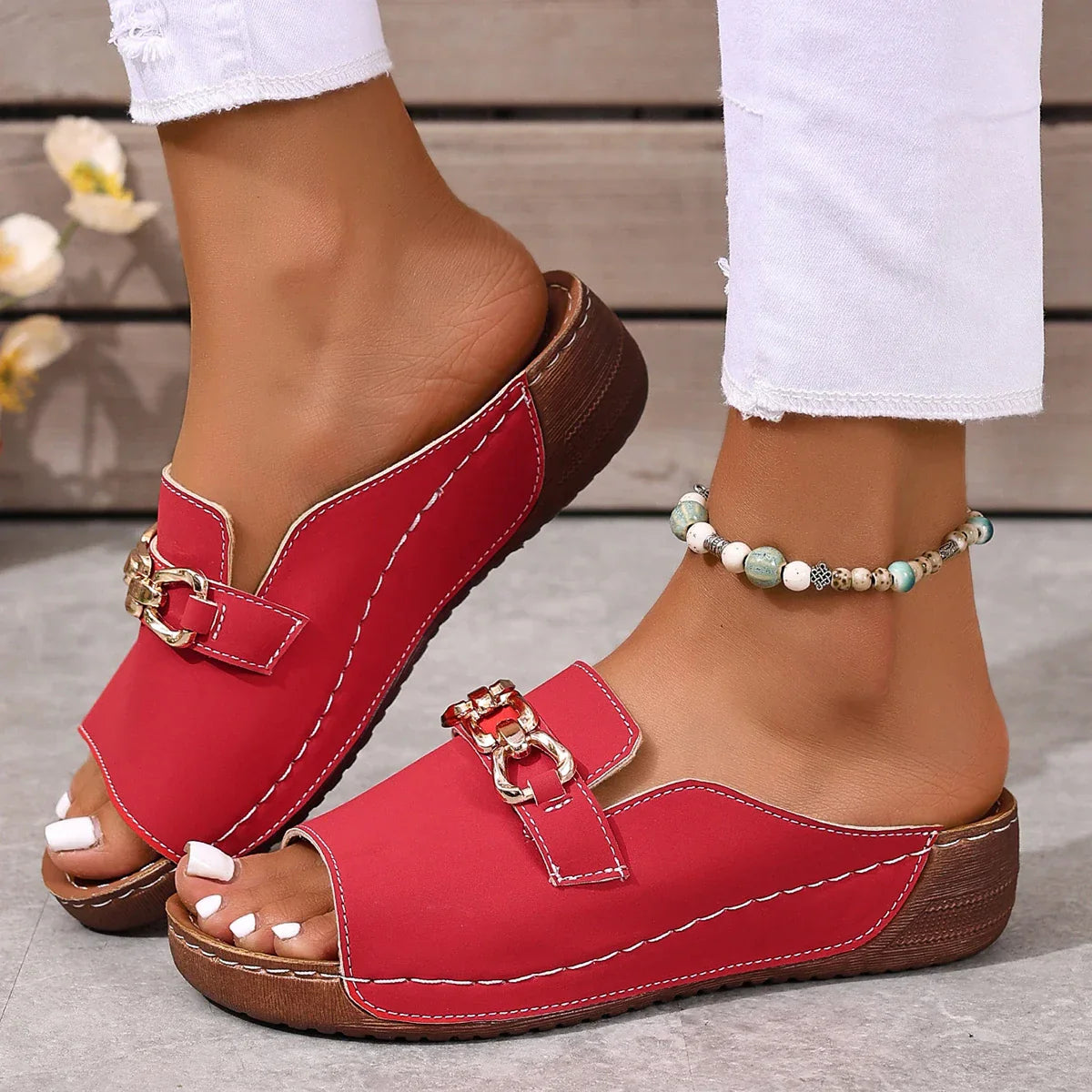 Ayline | Orthopedic wedge heel sandals™